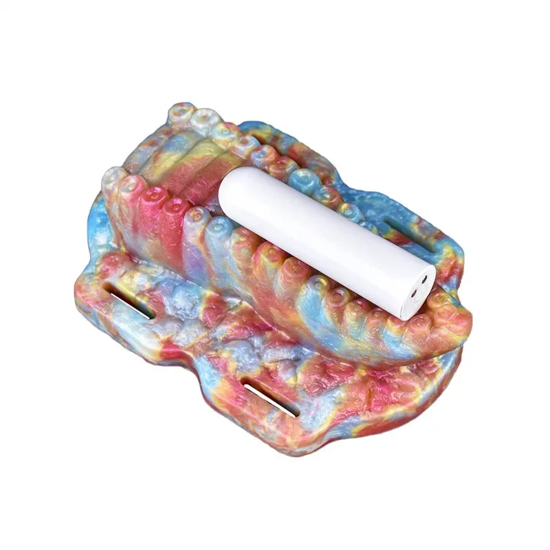 Fantasy Silicone Strap On Vibrating Tentacle Grinder 3 Fantasy Silicone Strap On Vibrating Tentacle Grinder 3