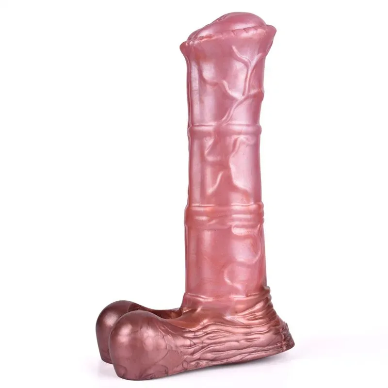 2c748337ef5c2ea4 7 / 7.8 Inch Soft Horse Cock Sleeve Fantasy Silicone Penis Extender
