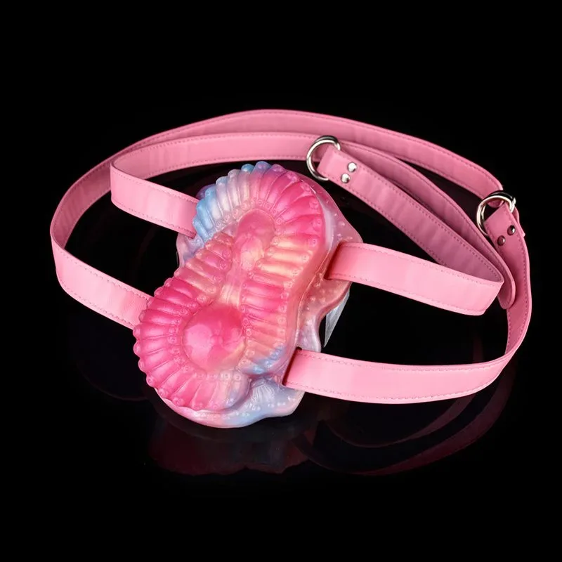 Pink Strap On Tentacle Grinder Vibrator for Women 3 Pink Strap On Tentacle Grinder Vibrator for Women 3