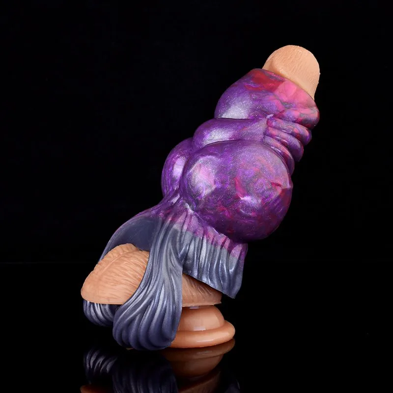 5.2 IN Big Knot Sheath Fantasy Silicone Penis Extender 10 5.2 IN Big Knot Sheath Fantasy Silicone Penis Extender 10