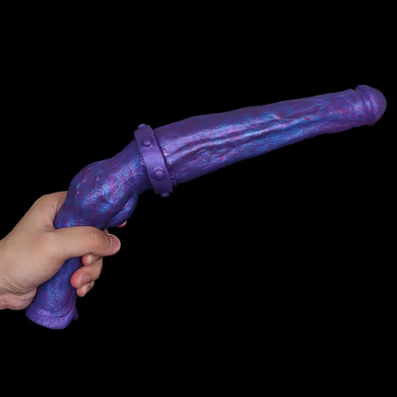 15.5 IN Purple Double-Ended Horse Animal Dildo 5 15.5 IN Purple Double-Ended Horse Animal Dildo 5