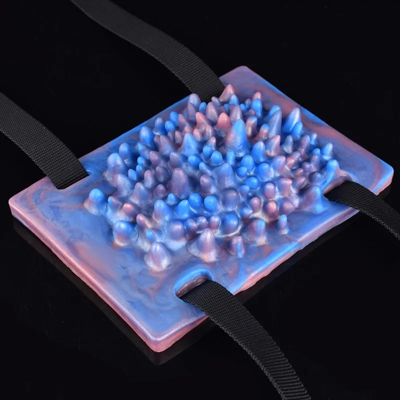 Strap On Silicone Spiked Thigh Grinder Mat 3 Strap On Silicone Spiked Thigh Grinder Mat 3