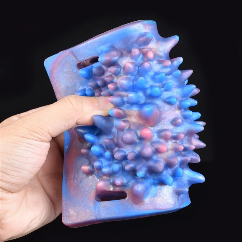 Strap On Silicone Spiked Thigh Grinder Mat 6 Strap On Silicone Spiked Thigh Grinder Mat 6