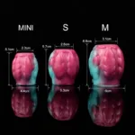 Silicone Knot Cock Ring Men Penis Extension Sleeve - Image 4