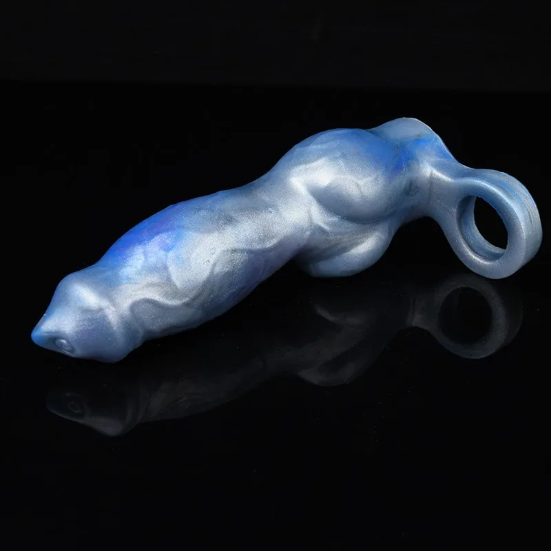 8 IN Fantasy Knot Penis Extender Silicone Cock Sleeve for Men 6 8 IN Fantasy Knot Penis Extender Silicone Cock Sleeve for Men 6