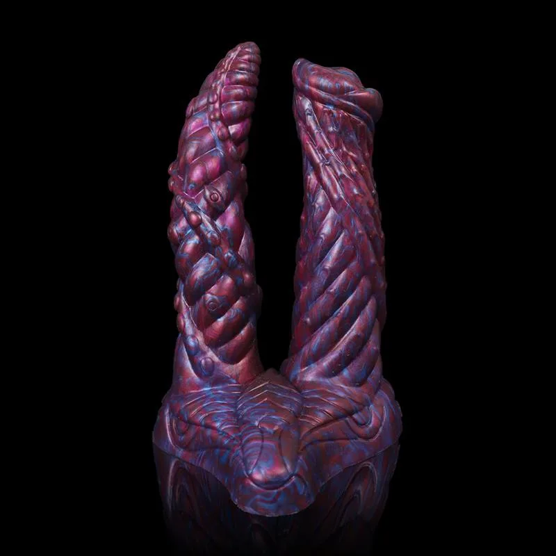 8 IN Fantasy Silicone Double Monster Tentacle Dildo 2 8 IN Fantasy Silicone Double Monster Tentacle Dildo 2