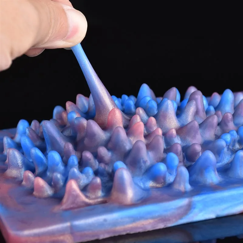 Strap On Silicone Spiked Thigh Grinder Mat 7 Strap On Silicone Spiked Thigh Grinder Mat 7