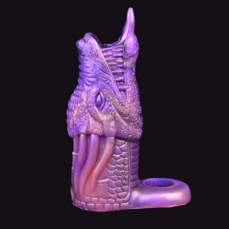 5.5 IN Dragon Penis Extender Silicone Men Cock Sleeve 2 5.5 IN Dragon Penis Extender Silicone Men Cock Sleeve 2