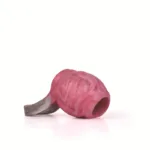 Pink Soft Silicone Knotted Cock Ring Penis Extender - Image 5