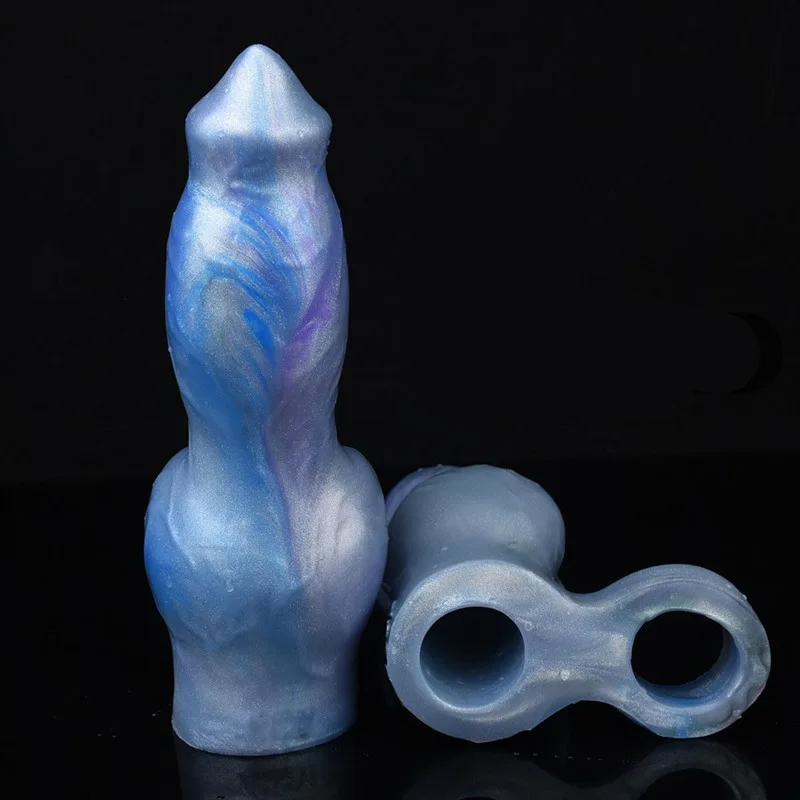 8 IN Fantasy Knot Penis Extender Silicone Cock Sleeve for Men 5 8 IN Fantasy Knot Penis Extender Silicone Cock Sleeve for Men 5