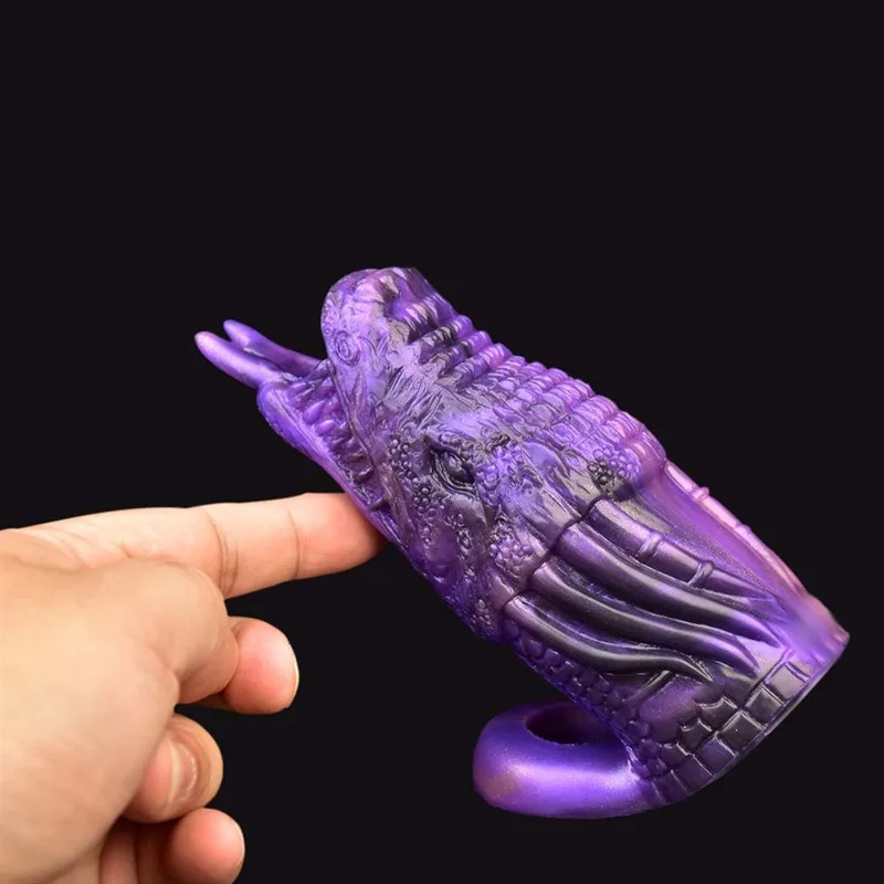 5.5 IN Dragon Penis Extender Silicone Men Cock Sleeve 6 5.5 IN Dragon Penis Extender Silicone Men Cock Sleeve 6