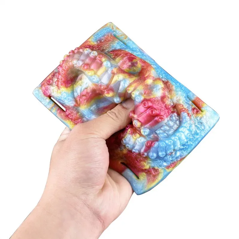 Strap On Fantasy Silicone Tentacle Grinder Vibrator 8 Strap On Fantasy Silicone Tentacle Grinder Vibrator 8