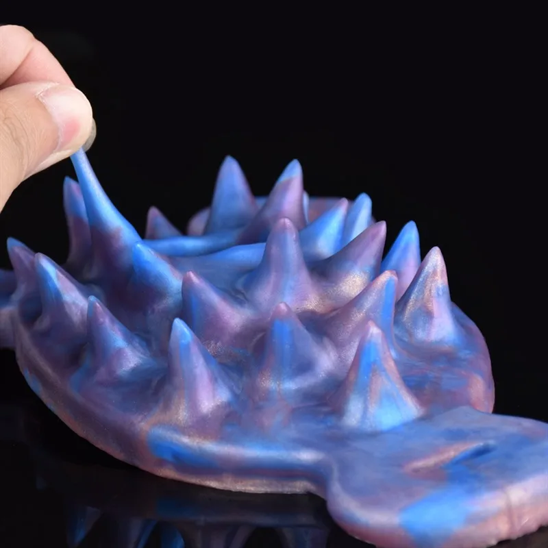 Strap On Sex Grinder with Holes Silicone Spiked Grinding Toy 7 Strap On Sex Grinder with Holes Silicone Spiked Grinding Toy 7