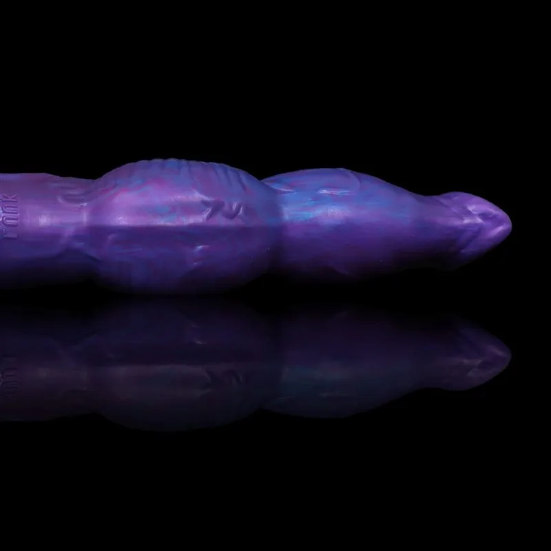 16.5 IN Purple Double-Sided Knotted Dog & Horse Dildo 3 16.5 IN Purple Double-Sided Knotted Dog & Horse Dildo 3