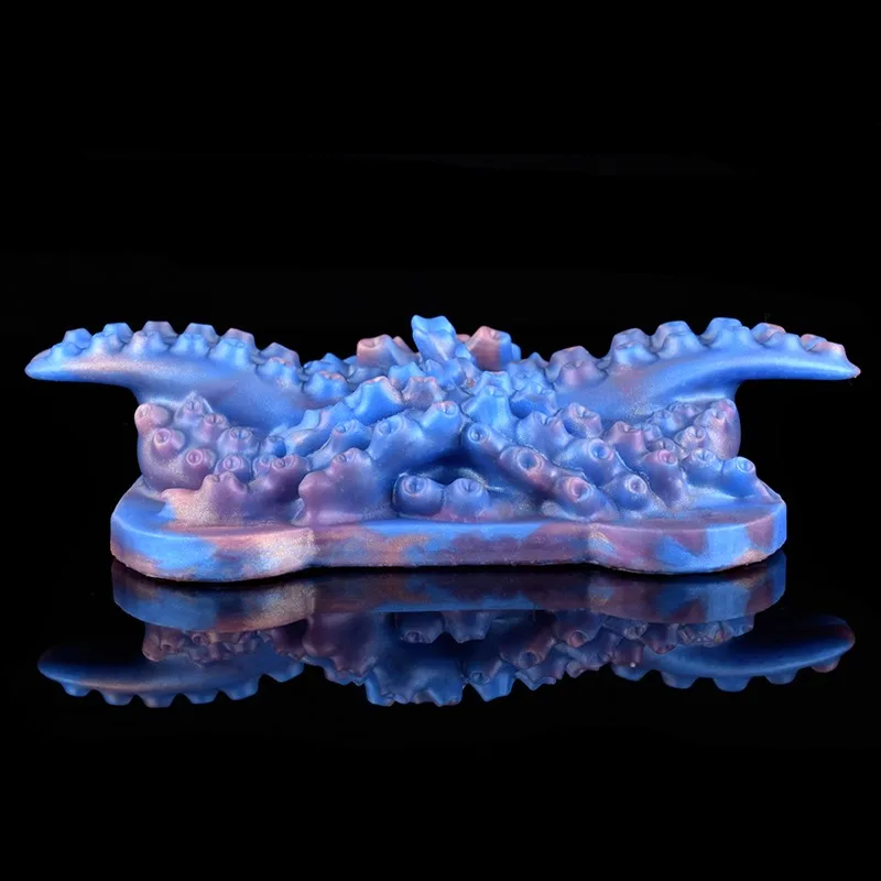 Strap On Tentacle Grinder Blue Grinding Toy for Women 5 Strap On Tentacle Grinder Blue Grinding Toy for Women 5