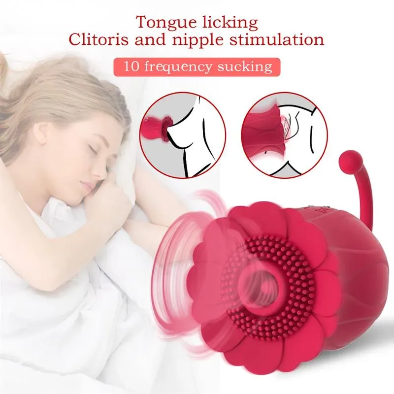 Sunflower Sucking Licking Vibrator for Women 1 Sunflower Sucking Licking Vibrator for Women 1