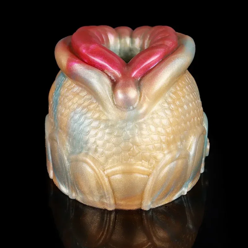 Fantasy Silicone Fish Mouth Men Glans Trainer 7 Fantasy Silicone Fish Mouth Men Glans Trainer 7