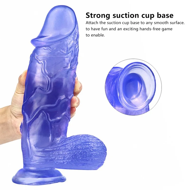 10 IN Thickness Colors PVC Suction Cup Dildo 3 10 IN Thickness Colors PVC Suction Cup Dildo 3