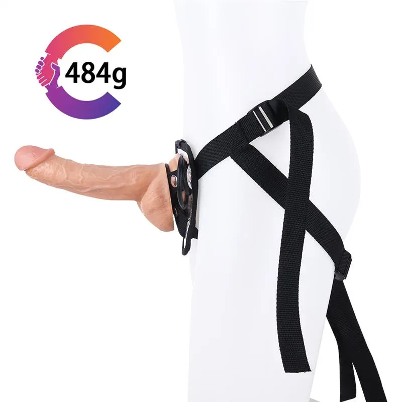 7.5 IN Realistic Silicone Dildo Strap On Kits 1 7.5 IN Realistic Silicone Dildo Strap On Kits 1