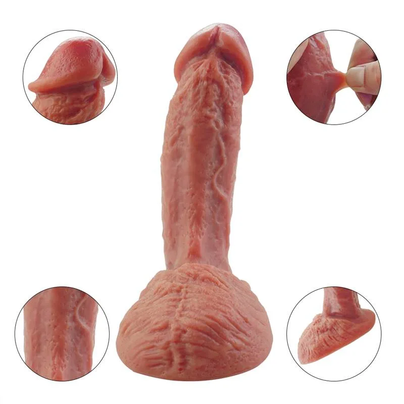 7 IN Small Thick Realistic Dildo with Strong Suction Cup 3 7 IN Small Thick Realistic Dildo with Strong Suction Cup 3