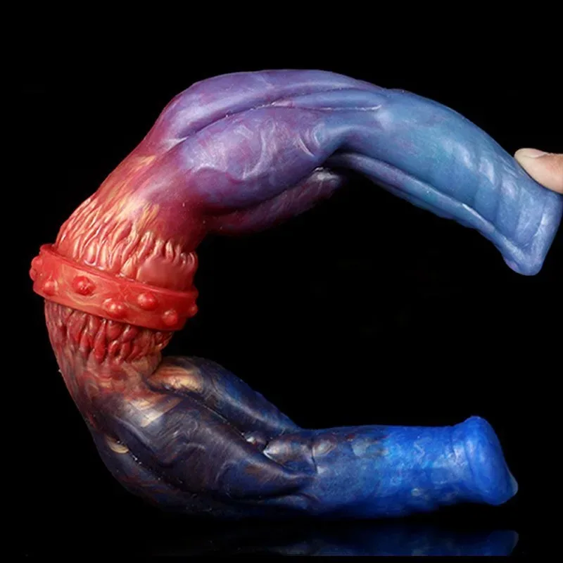 14 IN Fantasy Double Ended Dog Knot Dildo for Lesbian 5 14 IN Fantasy Double Ended Dog Knot Dildo for Lesbian 5