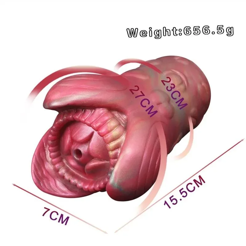 Fantasy Special Shaped Male Stroker Soft Silicone Masturbation Cup 1 Fantasy Special Shaped Male Stroker Soft Silicone Masturbation Cup 1