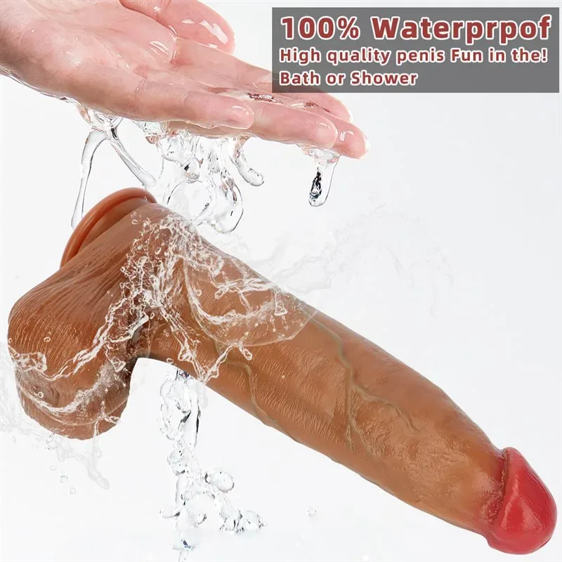 13 IN Huge Girth Silicone Dildo Best Realistic Cock 7 13 IN Huge Girth Silicone Dildo Best Realistic Cock 7