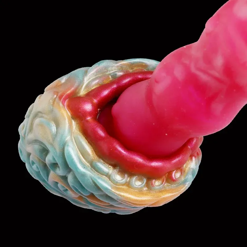 Vagina Textured Exotic Penis Trainer Silicone Masturbator for Men 8 Vagina Textured Exotic Penis Trainer Silicone Masturbator for Men 8