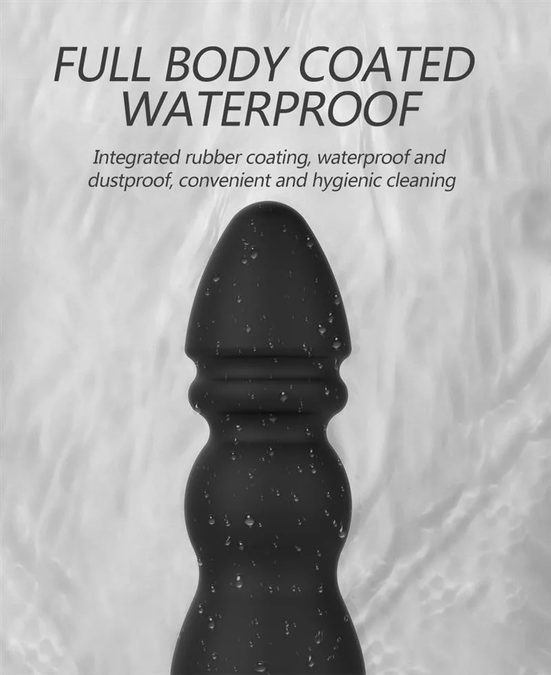 Remote Control Suction Cup Vibrating Anal Beads Butt Plug 3 Remote Control Suction Cup Vibrating Anal Beads Butt Plug 3