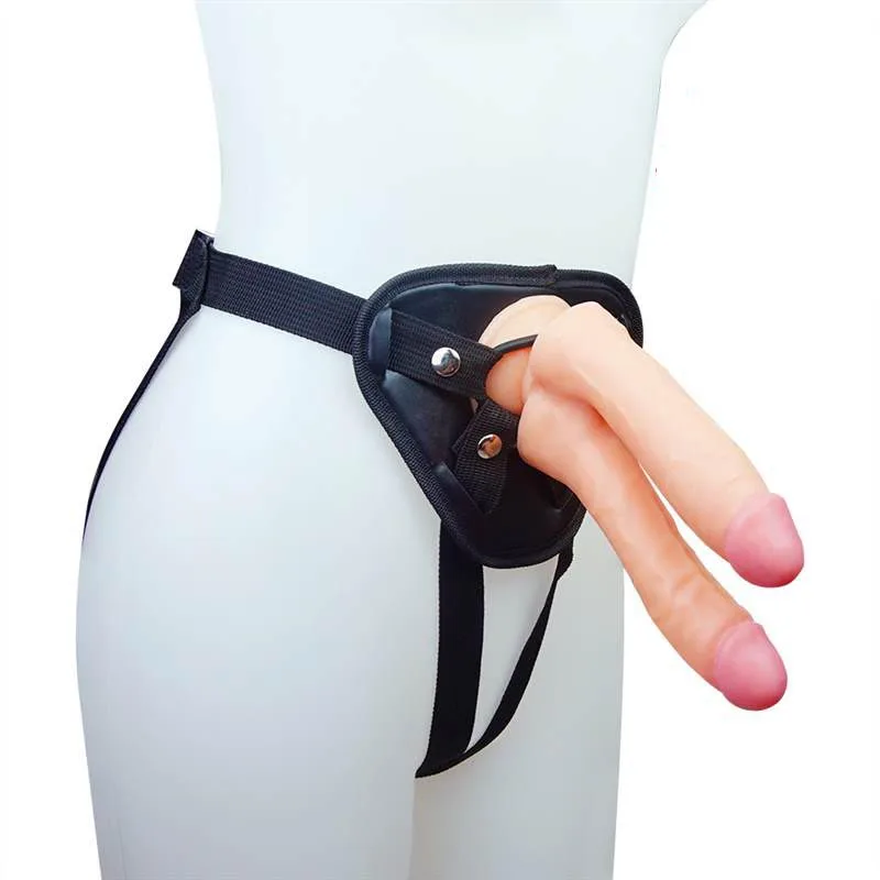 7 Inch Best Strap On Kits Double Penetration Dildo