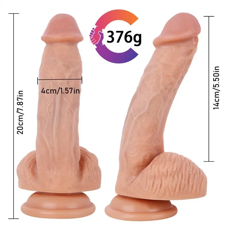 7.5 IN Real Skin Feel Dildo Strap On Kits 2 7.5 IN Real Skin Feel Dildo Strap On Kits 2