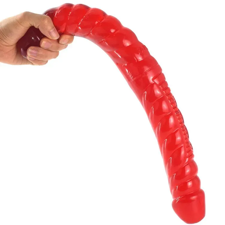 16.5 IN Long Thread Double Sided PVC Dildo 3 16.5 IN Long Thread Double Sided PVC Dildo 3