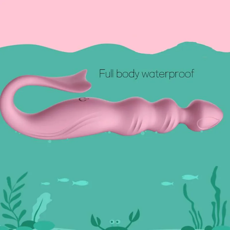 10 Vibration Mermaid Vibrating Anal Beads 8 10 Vibration Mermaid Vibrating Anal Beads 8