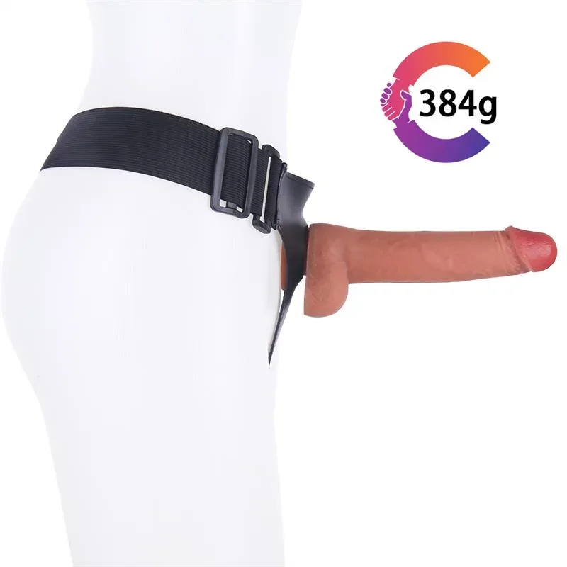 8 IN Thin Realistic Silicone Dildo Strap On Harness Kit 1 8 IN Thin Realistic Silicone Dildo Strap On Harness Kit 1