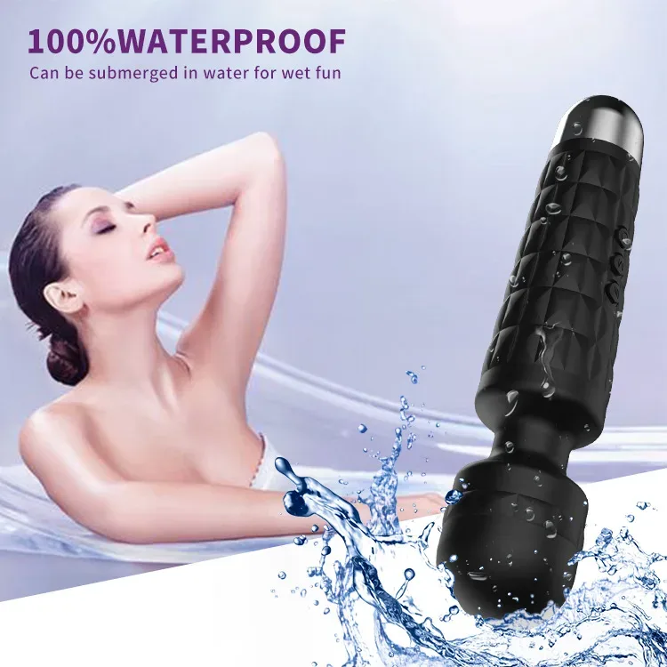 Portable Magic Wand Massager Women Vibrator 4 Portable Magic Wand Massager Women Vibrator 4