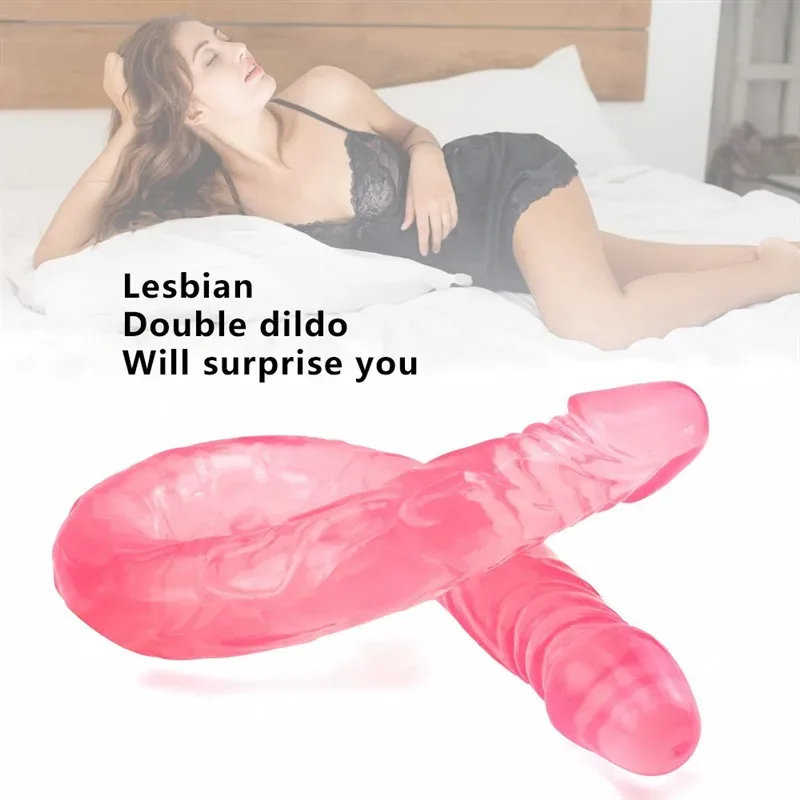 21.5 IN Flexible Double Ended PVC Dildo 3 21.5 IN Flexible Double Ended PVC Dildo 3