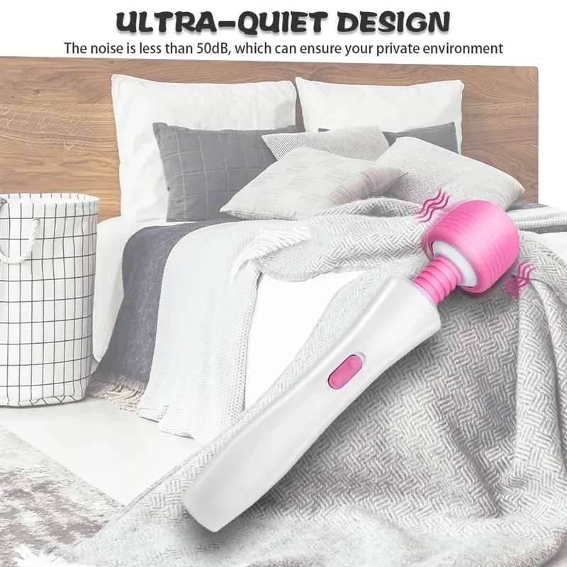 10 Strong Vibration Flexible Magic Wand Massager 4 10 Strong Vibration Flexible Magic Wand Massager 4