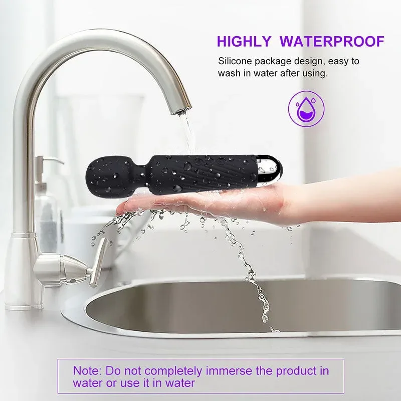 Portable Wand Vibrating Massager for Adults 6 Portable Wand Vibrating Massager for Adults 6