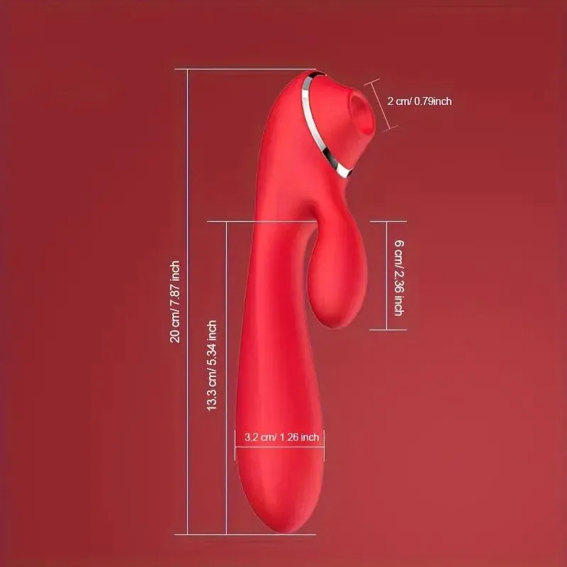 Rechargeable 3 In 1 Sucking Vibrator Dildo 4 Rechargeable 3 In 1 Sucking Vibrator Dildo 4