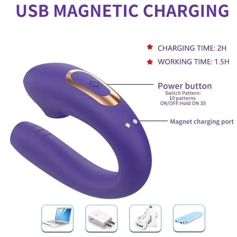 Wearable Sucking and Licking Vibrator with Remote Control 4 Wearable Sucking and Licking Vibrator with Remote Control 4