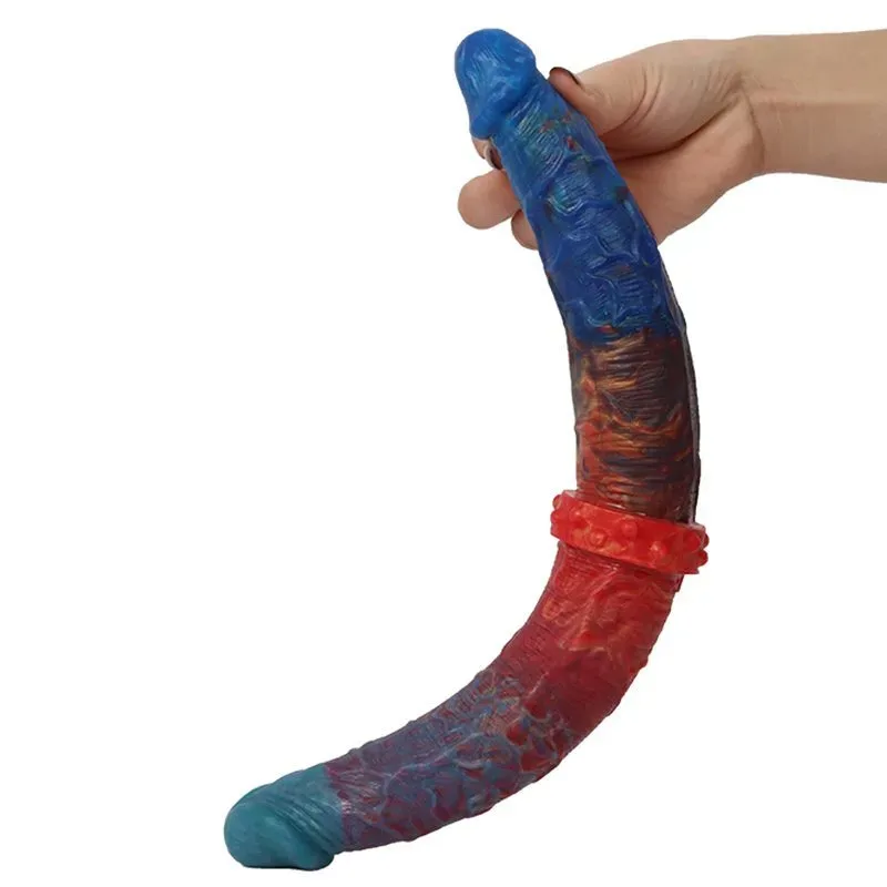 13 IN Soft Fantasy Double Penetrating Dildo - Image 1