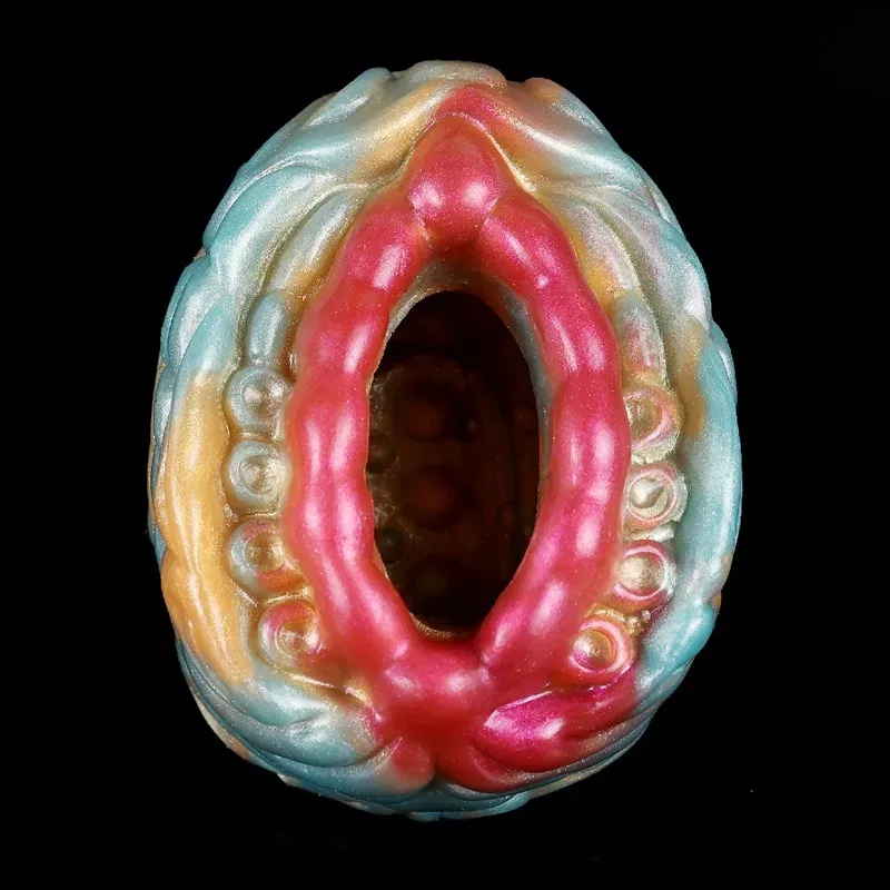 Vagina Textured Exotic Penis Trainer Silicone Masturbator for Men 2 Vagina Textured Exotic Penis Trainer Silicone Masturbator for Men 2