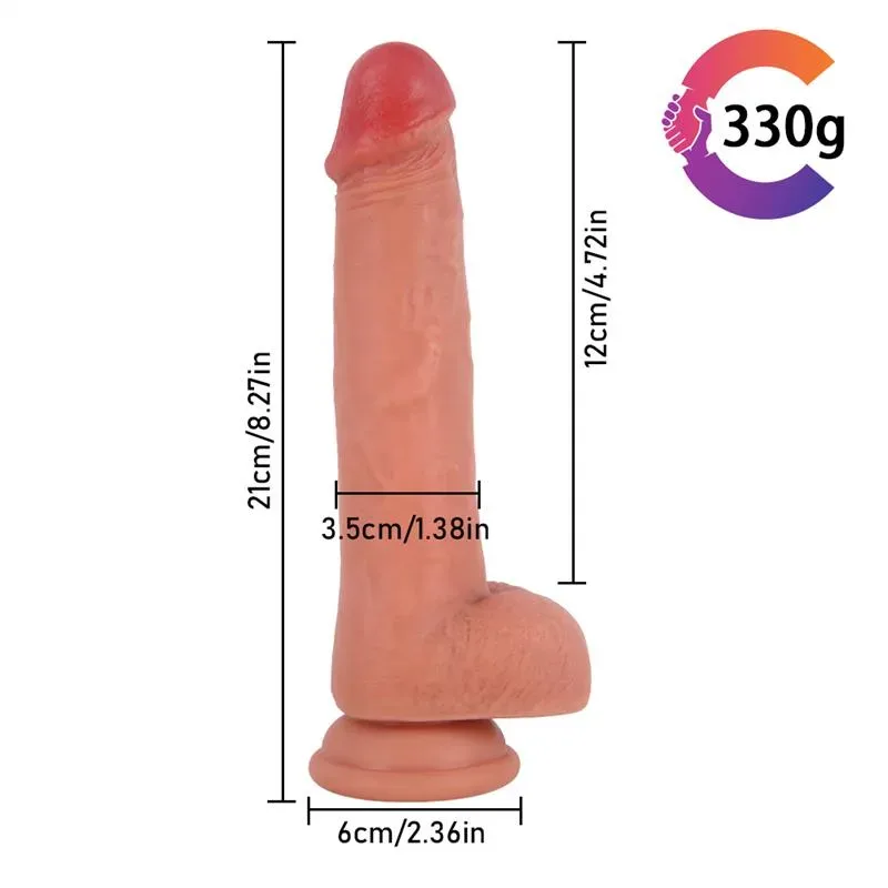 8 IN Thin Realistic Silicone Dildo Strap On Harness Kit 2 8 IN Thin Realistic Silicone Dildo Strap On Harness Kit 2