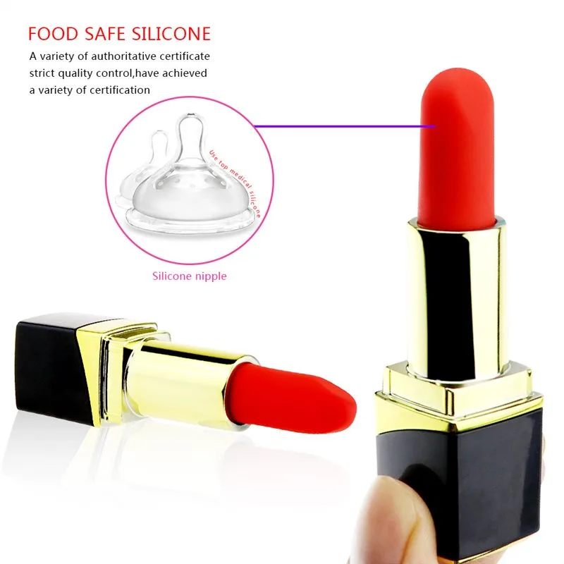 USB Charging 10 Vibration Lipstick Vibrator 2 USB Charging 10 Vibration Lipstick Vibrator 2