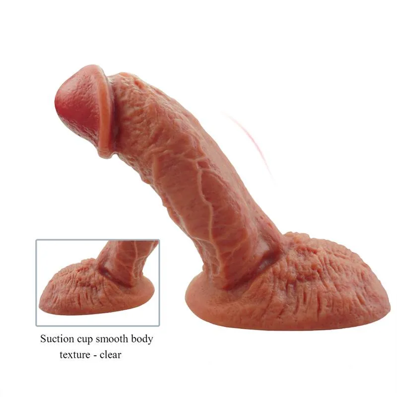 7 IN Small Thick Realistic Dildo with Strong Suction Cup 4 7 IN Small Thick Realistic Dildo with Strong Suction Cup 4