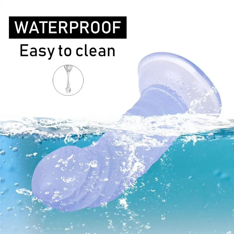 6 IN Small Ribbed PVC Dildo Beginner Strap On Kits 8 6 IN Small Ribbed PVC Dildo Beginner Strap On Kits 8