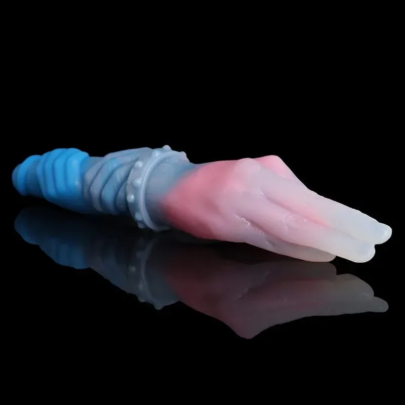 13 IN Colored Double Fisting Dildo Magic Hand Cock 4 13 IN Colored Double Fisting Dildo Magic Hand Cock 4