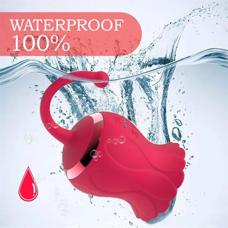 Sunflower Sucking Licking Vibrator for Women 5 Sunflower Sucking Licking Vibrator for Women 5