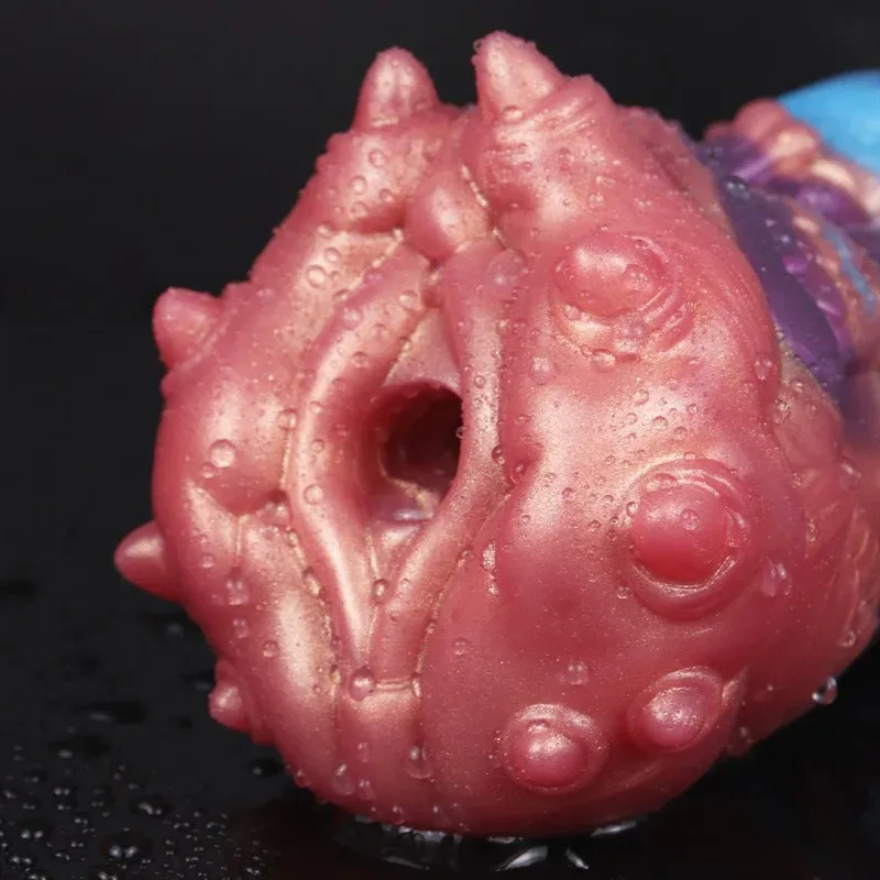 Fantasy Soft Silicone Exotic Male Stroking Toy 2 Fantasy Soft Silicone Exotic Male Stroking Toy 2