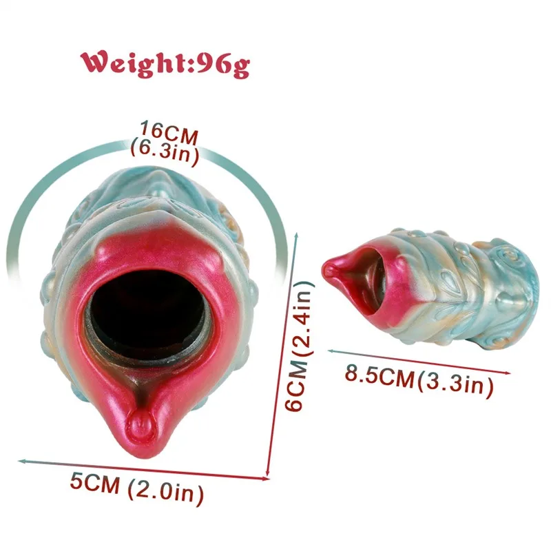 Fantasy Silicone Alien Penis Trainer Male Masturbation Cup 1 Fantasy Silicone Alien Penis Trainer Male Masturbation Cup 1